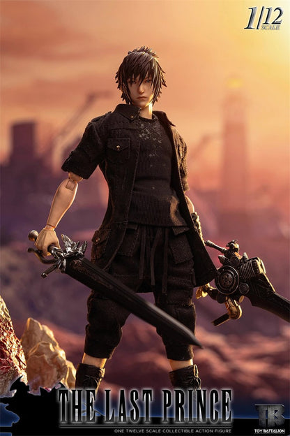 Boneco de Ação Original Toys Battalion TB019 The Last Prince Noctis Lucis FF XV Kingsglaive Colecionável Modelo Anime Jogo Brinquedo de Presente