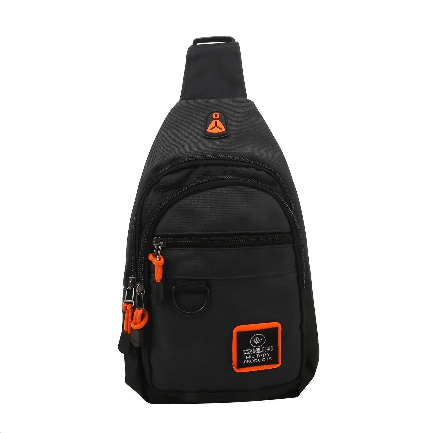 New Men Shoulder Bag Business Chest Multi-Layer Single Crossbody Portable