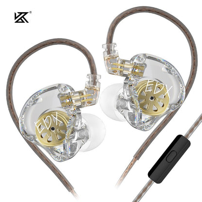 KZ EDX Lite Wired In Ear Earphones  Monitor Stage Live Headphones HIFI Stereo Bass Music Earbuds Sports Gaming Headset