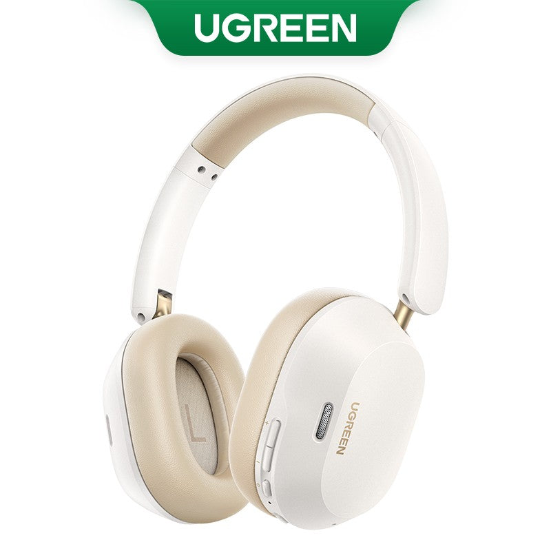 Fones de ouvido Bluetooth sem fio UGREEN Max5c ANC com cancelamento de ruído ativo de 43dB, Hi-Res LDAC, 75H de áudio espacial