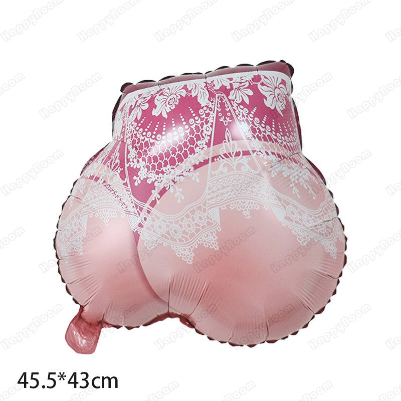 Cartoon Funny Penis Foil Balloon Big Willy Shape Ballons Bachelorette Party Bride To Be Decor Globos Hen Night Party Supplies