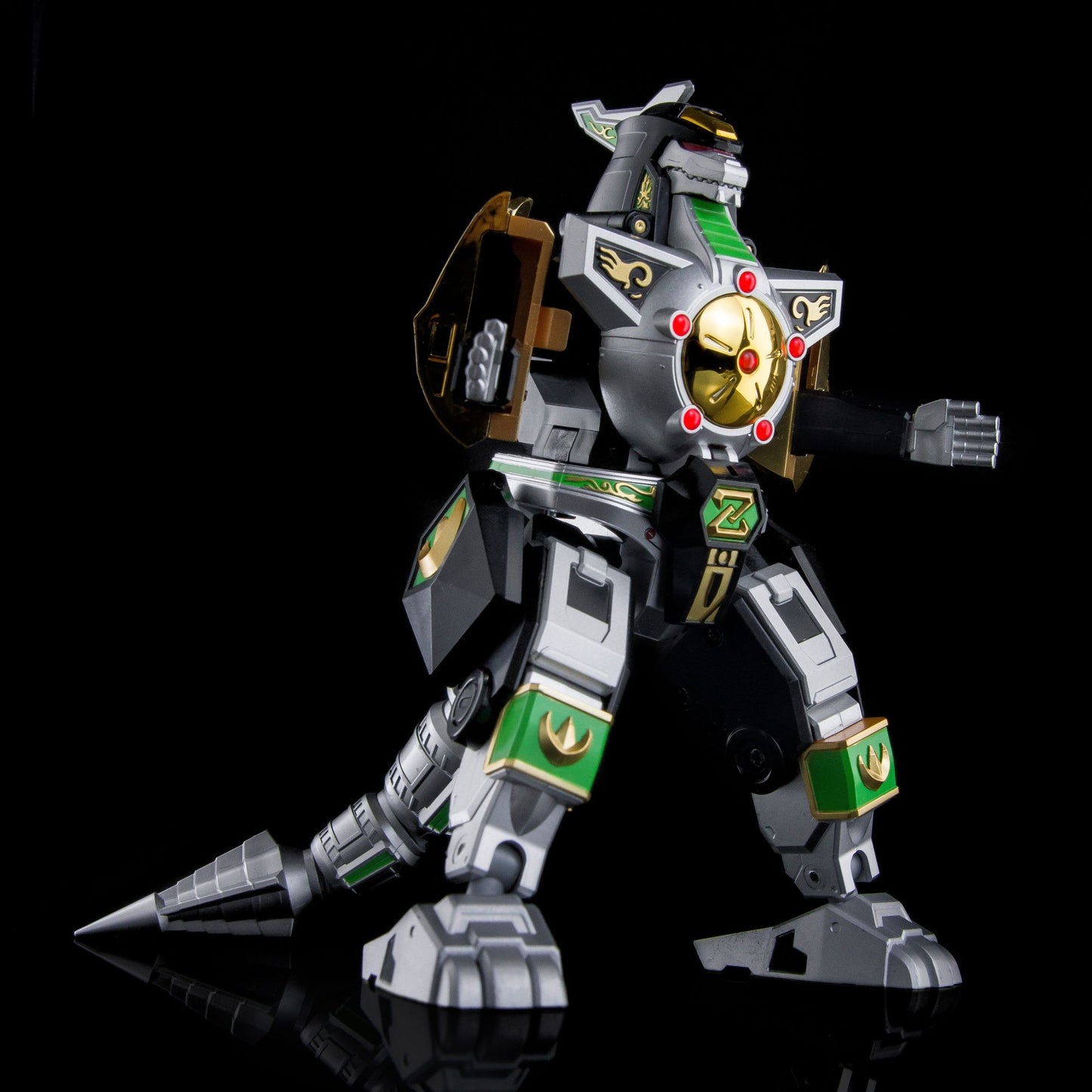 Pré-Venda Power Rangers Lucky Cat Micro Cosmos Mc-05 & Mc-03 Dragon King Caesar Action Figure Colecionável Modelo Montável