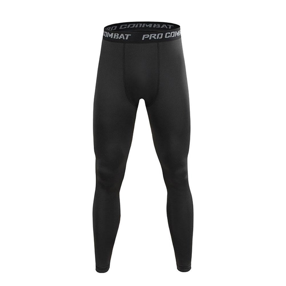 Men Compression Tight Leggings Running Sports Male Workout Bottoms Trousers Jogging Dry Yoga Pants Quick Fitness Training