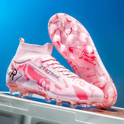 Man Football Shoes Professional Society Soccer Cleats Soccer Boots Non-slip Training Sneaker Artificial Quality Grass Footwear