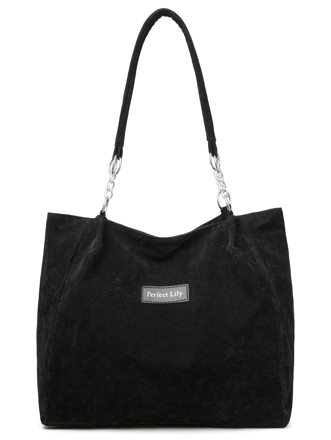 European American Autumn Winter Large Capacity Suede Women's Bag, Vintage Handbags Women Shoulder Bag, Retro Faux Suede Tote Bag