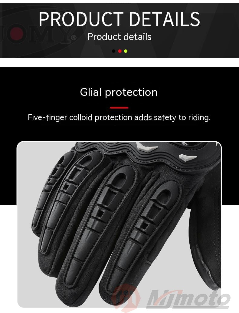 Luvas de motocicleta à prova d'água SUOMY para inverno, masculinas e femininas, primavera outono, luvas de motocross para motociclistas, tela sensível ao toque, luvas de ciclismo para motos