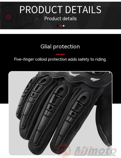 Luvas de motocicleta à prova d'água SUOMY para inverno, masculinas e femininas, primavera outono, luvas de motocross para motociclistas, tela sensível ao toque, luvas de ciclismo para motos