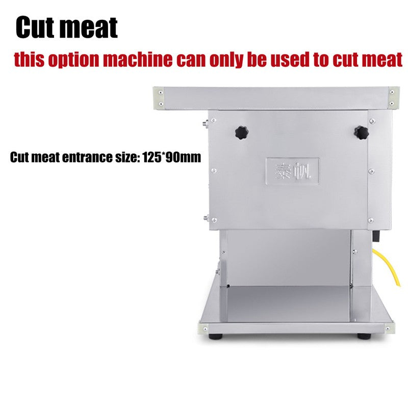 Moedor de carne elétrico de uso intenso de 120 kg/h, 110 V 240 V, para restaurante, açougue, cozinha, máquina de moer salsicha e carne bovina