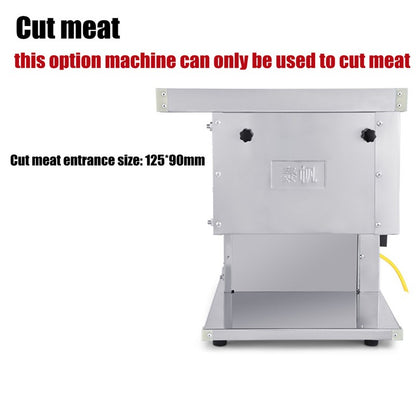 Moedor de carne elétrico de uso intenso de 120 kg/h, 110 V 240 V, para restaurante, açougue, cozinha, máquina de moer salsicha e carne bovina