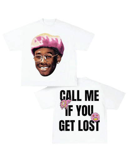 trendy t-shirt for men loose and fashionable versatile round neck 2025 new summer casual printed short sleeve top