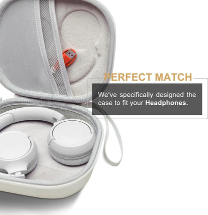 Estojo rígido LTGEM EVA para JBL Tune 510BT/520BT/660NC/670NC/570BT/525BT/500BT/500 Bolsa de armazenamento para fone de ouvido (somente bolsa)