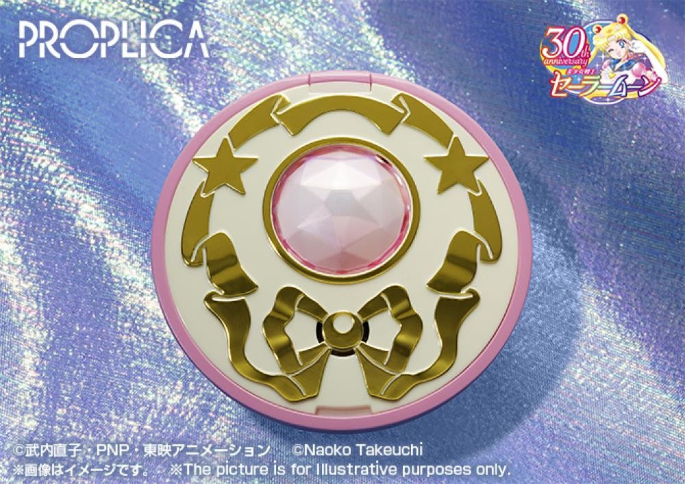 Em Estoque Original BANDAI PROPLICA Moon Stick Broche de Transformação Caneta de Disfarce Estrela de Cristal Figura Anime Sailor Moon Modelo de Brinquedo