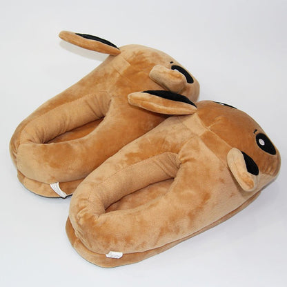Novos Chinelos de Pelúcia Quentinhos de Inverno Anime Pokémon Pikachu Eevee Umbreon Simpson Kawaii Para Adultos e Crianças Sapatos de Casa Internos