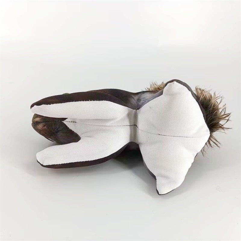 Pets Dog Chew Stuffed Funny Rabbit Squirrel Shape Squeak Pet Plush Toy Apply To Training Exercise Simulation Animal Toys
