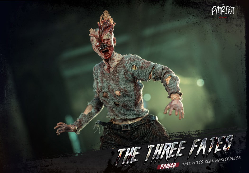 Em estoque Patriot Studio The Last of Us Clicker The Three Fates Zombie 1/12 Bonecos de Ação com Roupas de Pano Coleção de Brinquedos de Presente