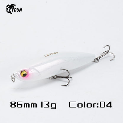 Iscas Artificiais Flutuantes LEYDUN Z-Claw Tipo Lápis 86mm 100mm 120mm Iscas Rígidas Topwater Stickbait de Superfície Boa Ação Wobblers para Robalos