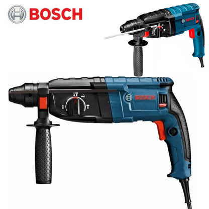Bosch GBH2-28 D Professional Martelo Elétrico Potente Martelo Perfurador Elétrico, Martelo, Talhadeira e Punho Ajustável