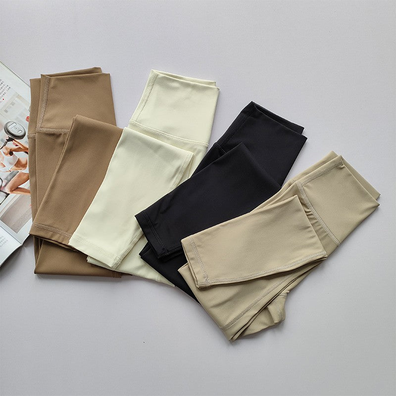 Women's High Waist Yoga Pants, Booty Lifting Workout Leggings with Naked Feel, Quick Dry Fitness Tights for Gym & Running