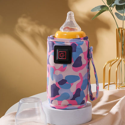 Baby bottle insulation bag, baby insulation artifact, milk warmer with 3-speed temperature adjustment