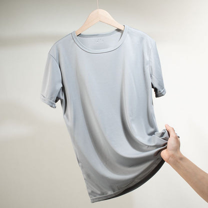 Men's Quick Dry Short Sleeve Sport T Shirt Gym Jerseys Fitness Shirt Trainer Running T-Shirt Boy Teenager Breathable Sportswears