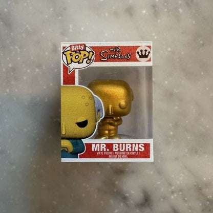 The Simpsons Bitty Funko Pop Caixa Surpresa Mini Boneco Modelo Decoração de Mesa Caixa Misteriosa da Sorte Coleção Edição Limitada