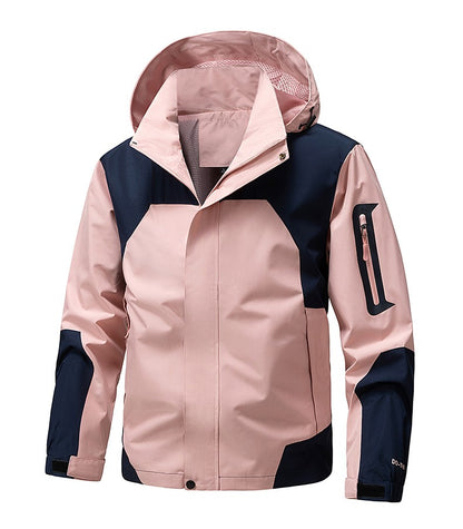 CHRLCK Unisex Waterproof Running Jackets Windproof Windbreakers Spring Autumn Women Hiking Camping Fishing Trekking Coats