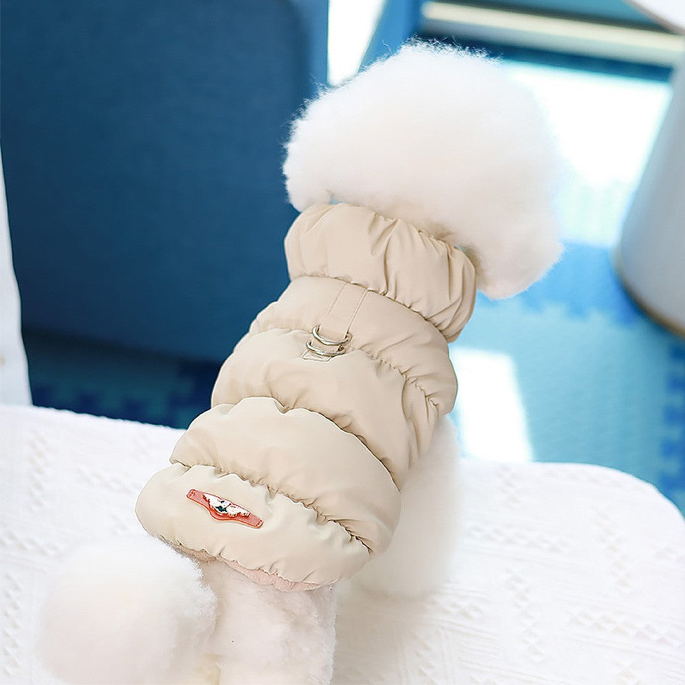 Roupas de Cachorro Macias e Quentes, Casaco/Colete Acolchoado de Inverno para Cães Pequenos e Médios, Gatos, Chihuahua, Bulldog Francês, Poodle, Roupa para Pets