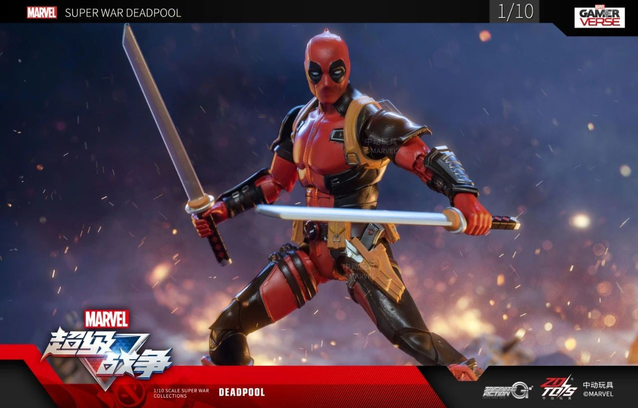 ZD Toys Deadpool & Wolverine Bonecos de Ação Deadpool na Caixa Wolverine Coleção Bonecos de Ação Adultos Brinquedo Infantil