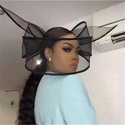 Women Wedding Pillbox Hat New Black Fascinator Hats Hair Clip Elegant Fascinator Church Ladies Party Headpiece Fashion Headwear