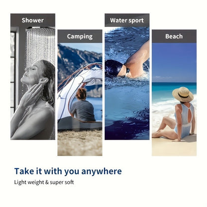 Extra Large Quick-Dry Bat Beach Towel - Sandproof & Stylish, Ideal for Travel, Yoga, Pool,