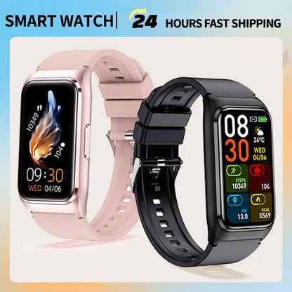 ECG+PPG Smart Watch Health Monitoring Blood Pressure Uric Acid Blood Fat bracelet Bluetooth Call Reminder Waterproof SmartWatch