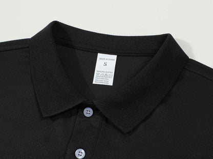 Men's Polo Shirt Printed Summer Collar Stripe Men's Short Sleeve Casual Breathable Lightweight Luxury Cool T-shirt