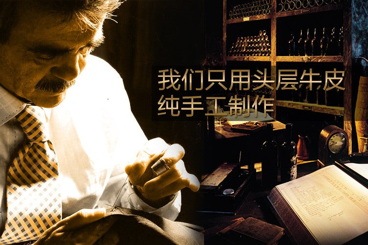 Retro cowhide backpack men and women trend outdoor travel bag leather business computer backpack large capacity