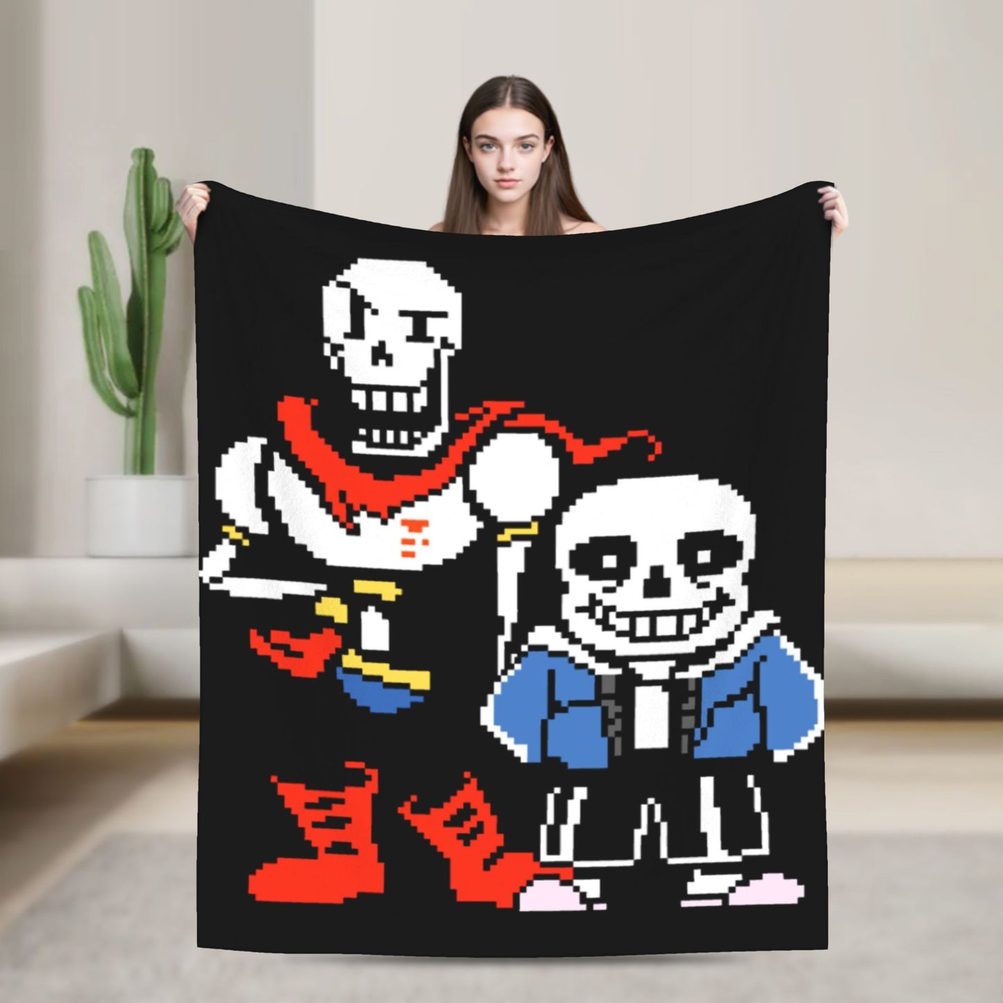 Annoying Dog Game Cobertores Undertale Manta de flanela para quarto, sofá, estampada, ultrassuave e quente