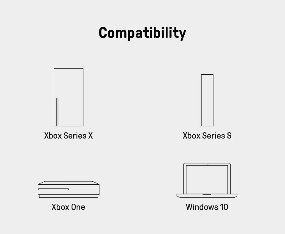 8BitDo M30 Gamepad Wired Controller for Xbox Series X|S, Xbox One, and Windows with 6-Button Layout - Officially Licensed