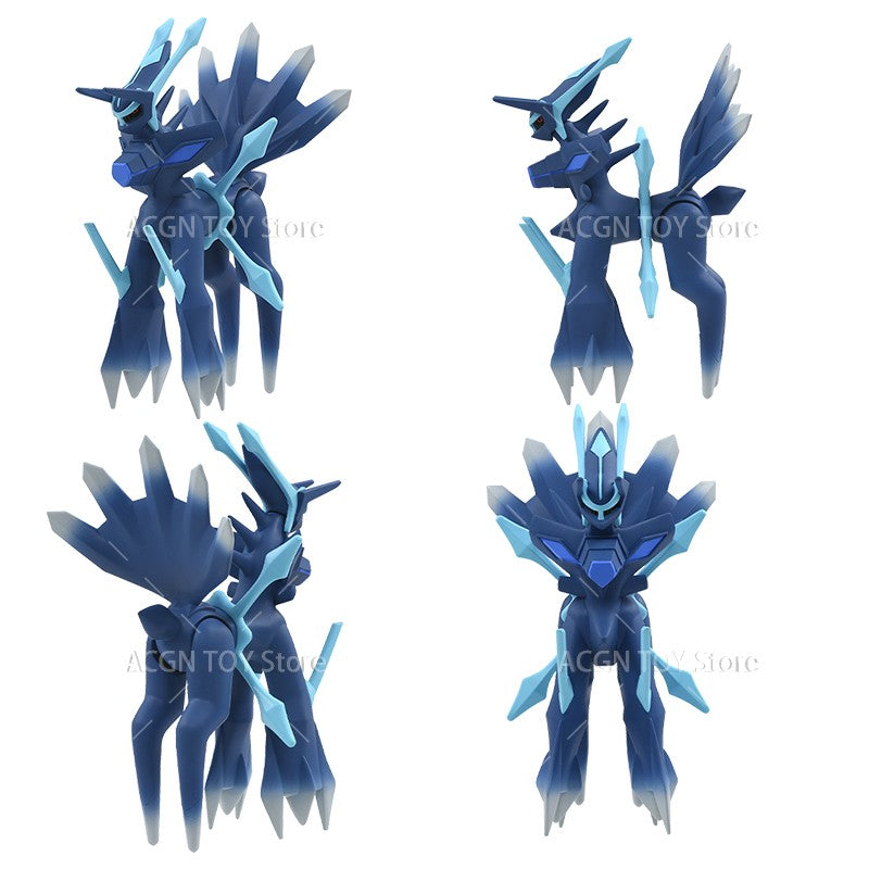 Bonecos e figuras de ação Pokémon TOMY originais: Zacian, Zamazenta, Reshiram, Arceus, Lunala, Rayquaza, Giratina, Zygarde, Palkia, Kyogre - Brinquedos de PVC