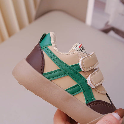 Children's Forrest Gump Shoes Four Seasons Green Boys Girls Walking Shoes 2-8 Years Old Waterproof Non-slip Kids Baby Sneakers