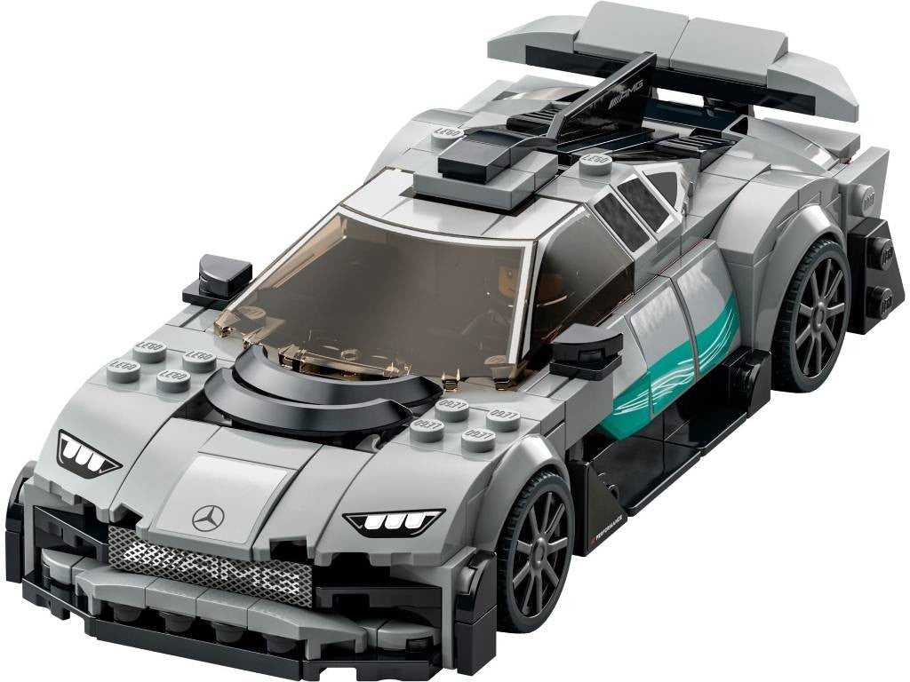 Lego Speed Champions Mercedes-AMG F1 W12 E 76909 Performance e Project One Conjunto de Carros de Brinquedo Kit de Montar Modelo Mercedes Presente Carro de Corrida