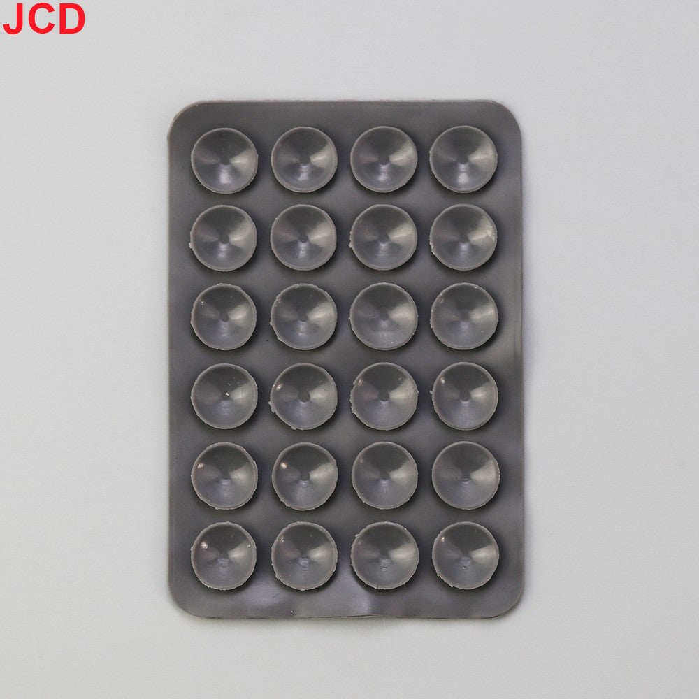JCD 24 Quadrado Silicone Espesso Ventosa Ventosas Celular Tablet Bagagem Ventosa Carregador Universal Capa de Couro
