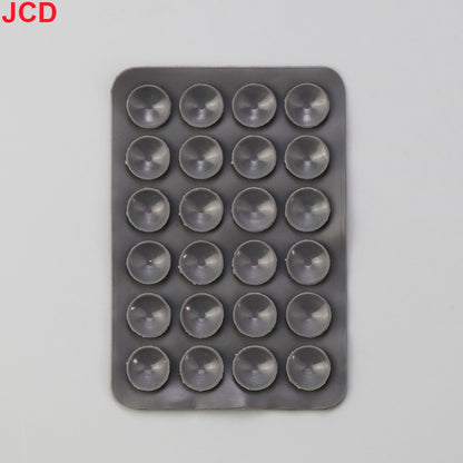 JCD 24 Quadrado Silicone Espesso Ventosa Ventosas Celular Tablet Bagagem Ventosa Carregador Universal Capa de Couro