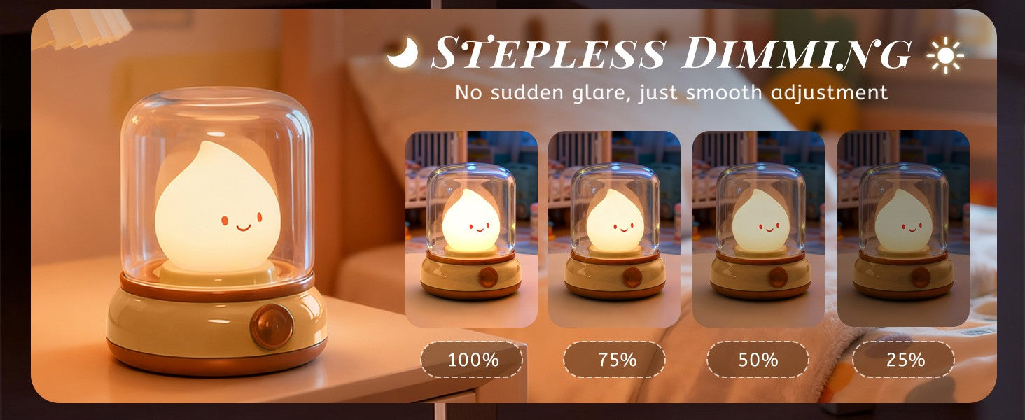 Mini Desktop LED Cute Night Lamp Creative USB Rechargeable Portable Cartoon Table Lamp For Coffee Bar Home Decor Hotel Bedroom