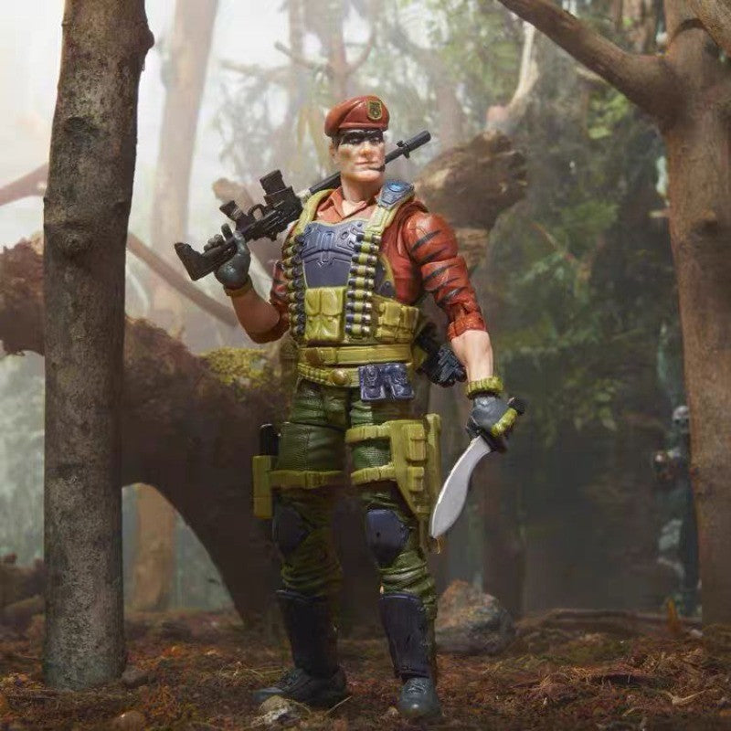Boneco Colecionável Original Hasbro GI Joe Classified Series 89 Tiger Force Flint