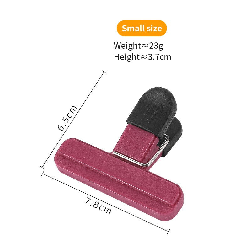 2pcs Portable Sealing Clips for Food Bags Plastic Kitchen Tool Keep Coffee/Bread/Chips/Snacks Fresh