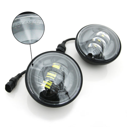 para iluminação auxiliar Harley Suportes de iluminação auxiliar farol de neblina para Harley CVO Street Glide FLHX 2006-2020 Peças de quadro