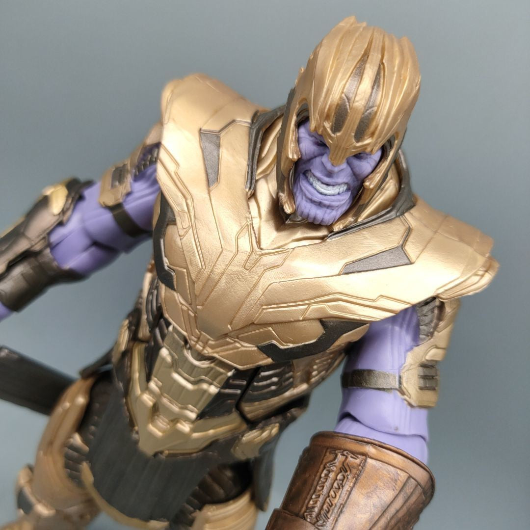 Marvel Legends Vingadores: Ultimato Onda Thanos Blindado 8" BAF Build A Figure Loose