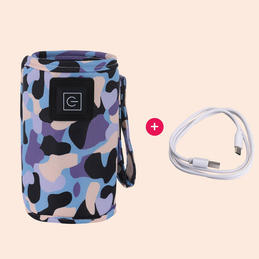 Bottle Warmer Multi Functional Bottle Heater Portable Adjustable USB Insulated Bag Baby Milk Food Warmer Tool Home Car Travel
