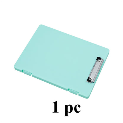 1 Color Folder Storage Box, Hard Shell Design, Office Desktop Management Tool, Multi Size Compatible File Classification