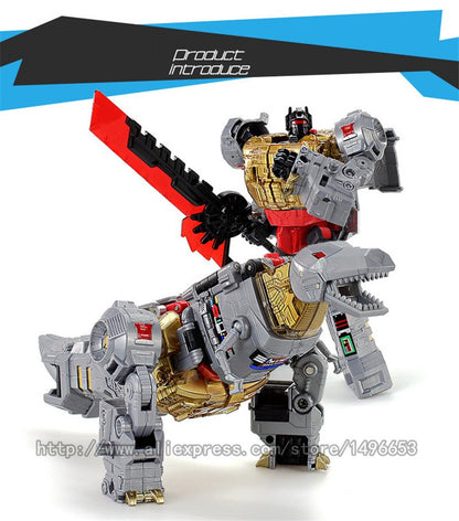 NOVO Chegou G1 KO Brinquedos de Transformação 5 EM 1 Boneco de Ação Clássico Dinossauro Robô Modelo Presente para Crianças