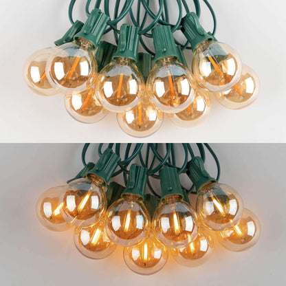 Outdoor Light Cable EU 220V US 110V String Light Wire E12 Sockets C7 Lamp Base Connectable Party Wedding Decor Street Garland
