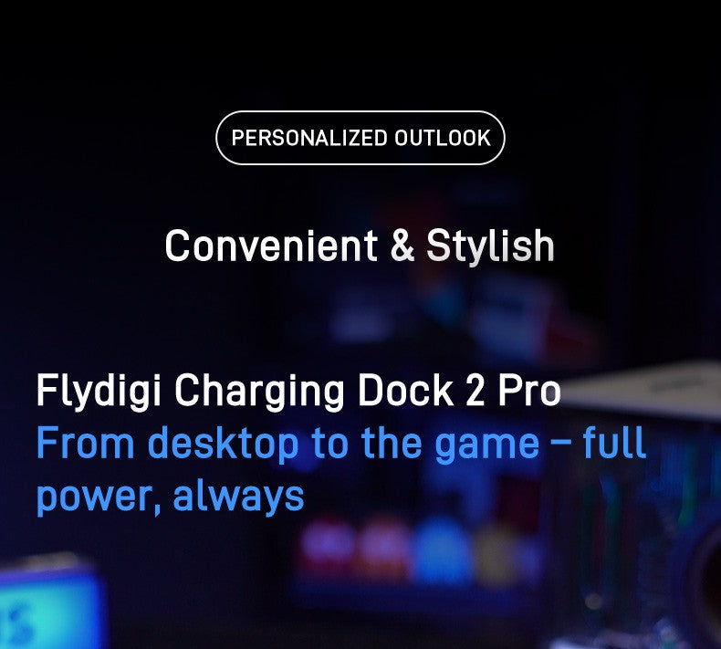 Flydigi Apex 5 Controller Gamepad Wireless Gamepad for PC /Switch/Phone/TV/Tablet Computer, Charging Dock with Cool RGB Screen